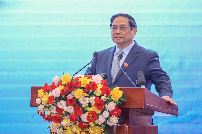 Thủ tướng Chính phủ Phạm Minh Chính chứng kiến Lễ ký kết triển khai chuỗi dự án khí điện Lô B