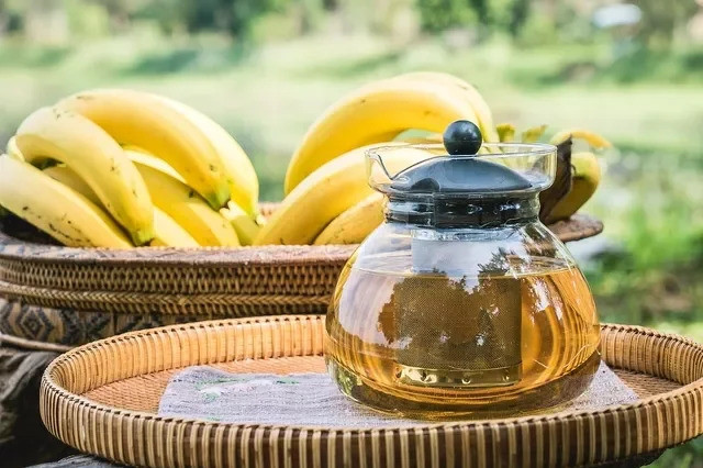 8 lợi ích của trà chuối