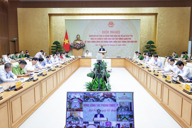 Tăng cường công tác phòng cháy, chữa cháy trong tình hình mới