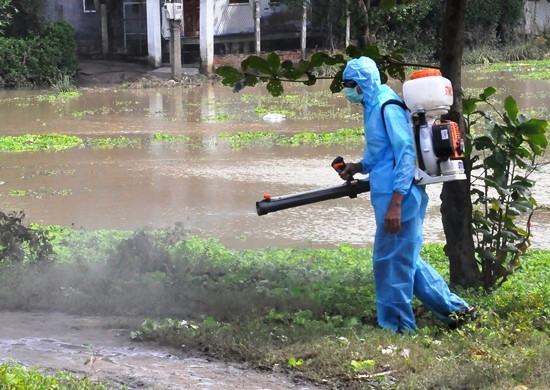Bình Định phòng chống dịch bệnh, vệ sinh môi trường trong và sau mưa lũ