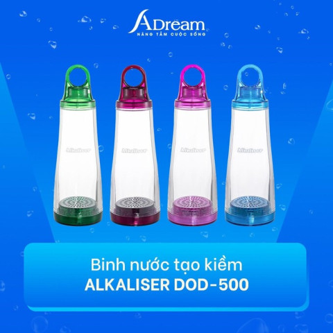 Bình nước tạo kiềm Alkaliser Hàn Quốc: Sức khỏe xanh từ lối sống lành mạnh