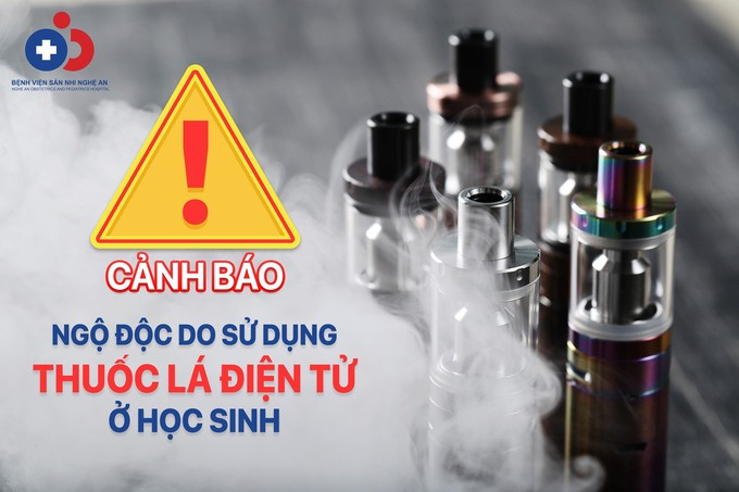 Nghệ An: Tiếp nhận cấp cứu, điều trị cho một bệnh nhân nam bị ngộ độc thuốc lá điện tử
