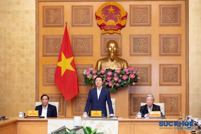 Phó Thủ tướng Chính phủ Trần Hồng Hà làm việc với Trung ương Hội Giáo dục chăm sóc sức khỏe cộng đồng Việt Nam