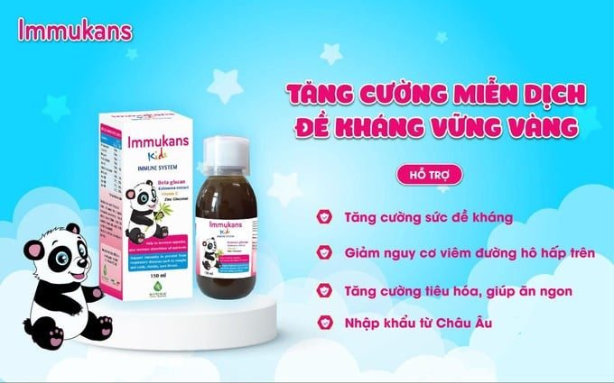 Cảnh báo Thực phẩm bảo vệ sức khỏe Immukans vi phạm quy định pháp luật về quảng cáo