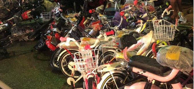 Bình Dương xảy ra cháy tại cửa hàng xe đạp ở thị trấn Phước Vĩnh