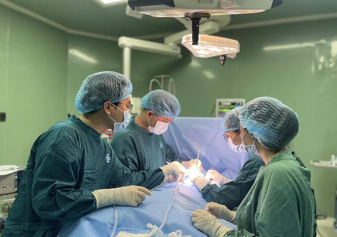 Quảng Ngãi: Phẫu thuật thành công trường hợp bệnh nhi bị xoắn lách hiếm gặp