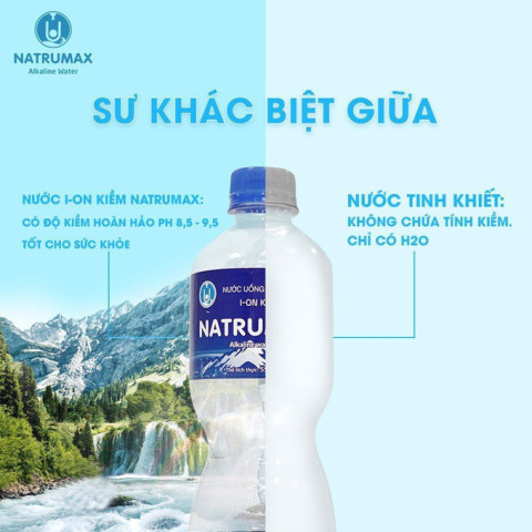 Nước ION kiềm Natrumax - Bí quyết sống khỏe cho thời đại mới