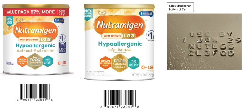 Thu hồi tự nguyện lô sữa công thức Nutramigen tại thị trường Hoa Kỳ do nguy cơ nhiễm vi khuẩn Cronobacter sakazakii