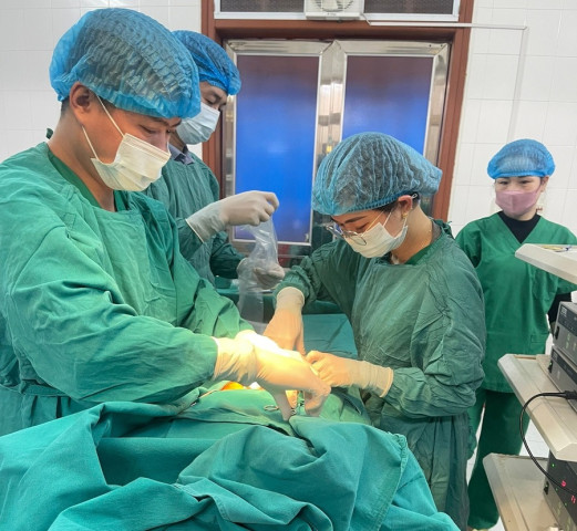 Tuyên Quang: Phẫu thuật cấp cứu trường hợp sản phụ có thai 19 tuần tuổi bị viêm ruột thừa