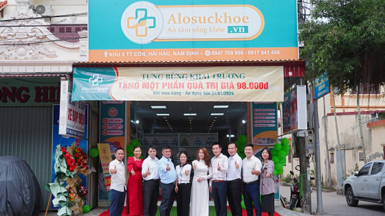 Hệ thống siêu thị Alo Sức Khỏe.vn tưng bừng khai trương chi nhánh tại tỉnh Nam Định