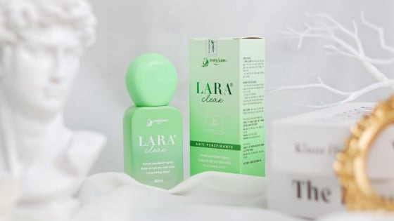 Công nghệ khử mùi cơ thể ưu việt trong sản phẩm Lara Clear