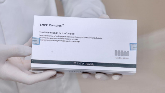 Điều trị sẹo hiệu quả trong một liệu trình với SMPF Complex 1M