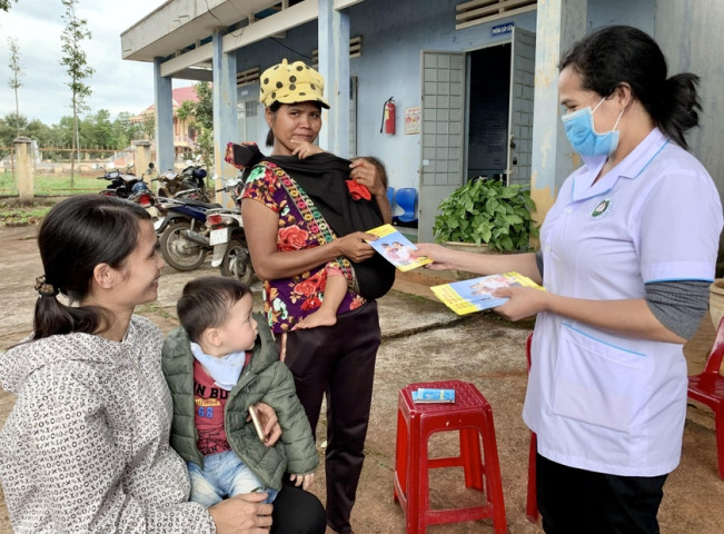 Gia Lai cải thiện dinh dưỡng thuộc chương trình mục tiêu quốc gia giảm nghèo bền vững trên địa bàn tỉnh