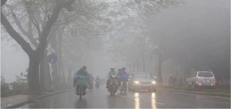 Dự báo thời tiết ngày 1/2: Bắc Bộ sáng sớm có mưa phùn, trời rét