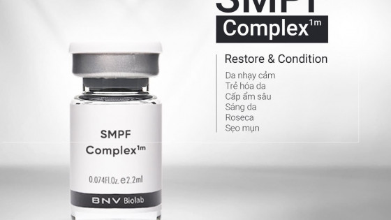 SMPF Complex 1M giải pháp tối ưu cho vấn đề da, tạo nền tảng đẹp tự tin