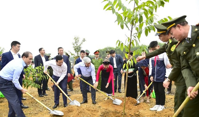 Chủ tịch nước Võ Văn Thưởng phát động Tết trồng cây "Đời đời nhớ ơn Bác Hồ" Xuân Giáp Thìn 2024