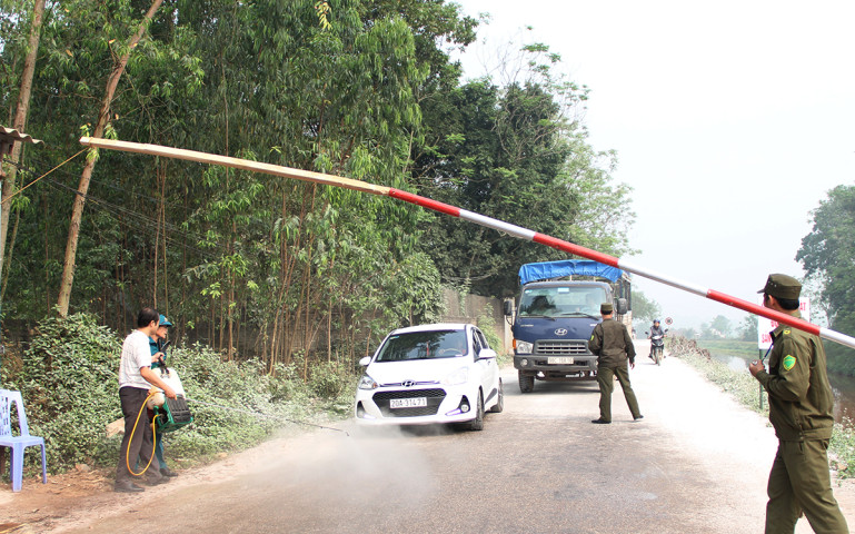Bắc Giang trển khai Tháng tổng vệ sinh, khử trùng tiêu độc môi trường đợt 1 năm 2024