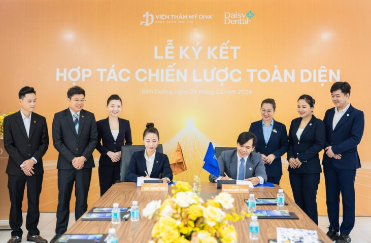 Viện Thẩm Mỹ DIVA và Nha khoa quốc tế DAISY ký kết hợp tác chiến lược toàn diện