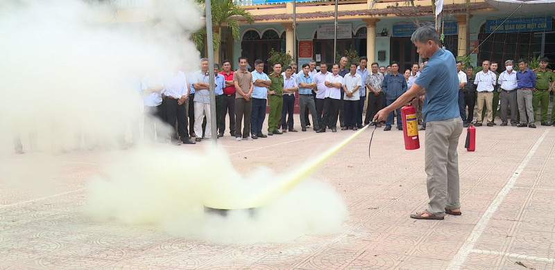 Quảng Bình tăng cường công tác phòng cháy, chữa cháy