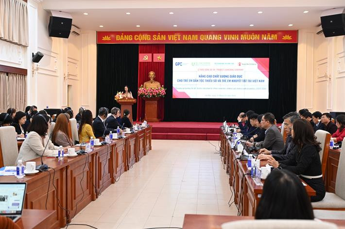 Khởi động dự án nâng cao chất lượng giáo dục cho trẻ em dân tộc thiểu số và trẻ em khuyết tật tại Việt Nam
