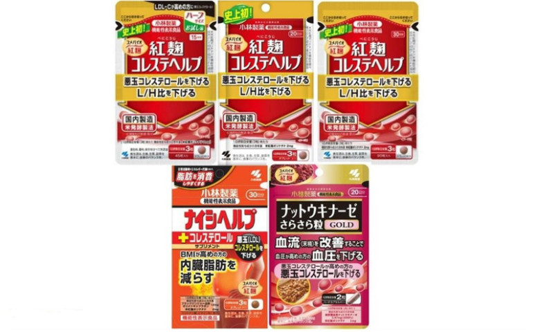 Cảnh báo về việc Công ty Dược phẩm Kobayashi thu hồi sản phẩm thực phẩm bảo vệ sức khoẻ có nguy cơ làm tổn thương thận