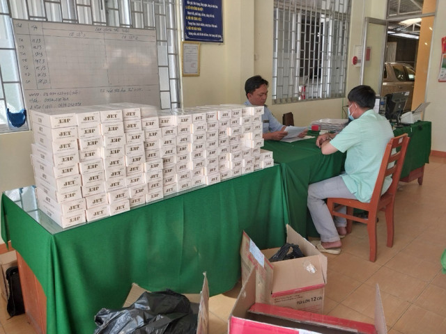 Tiền Giang xử phạt 1 trường hợp buôn bán số lượng lớn thuốc lá điếu nhập lậu