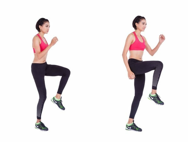 Bài tập nâng cao đùi kết hợp giúp bạn giảm cân hiệu quả