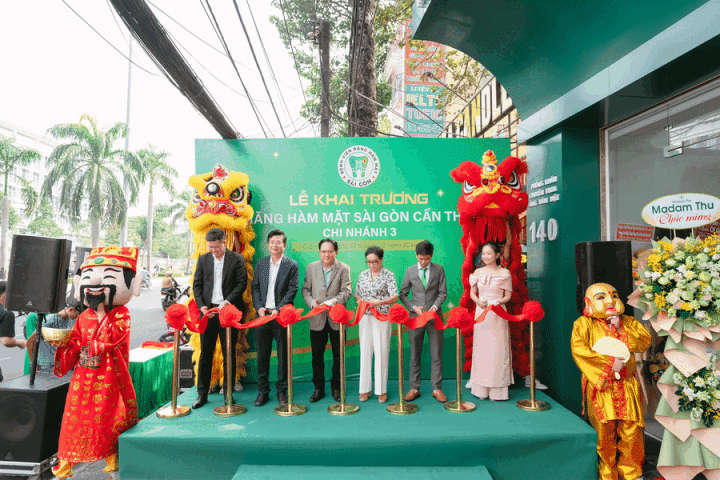 Bệnh viện Răng hàm mặt Sài Gòn khai trương chi nhánh thứ 3 tại Cần Thơ
