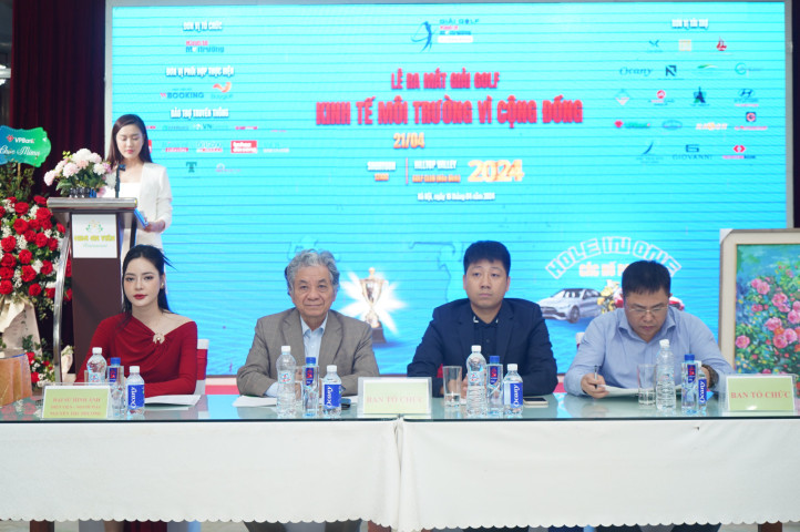 Lễ ra mắt Giải golf Kinh tế Môi trường vì cộng đồng năm 2024