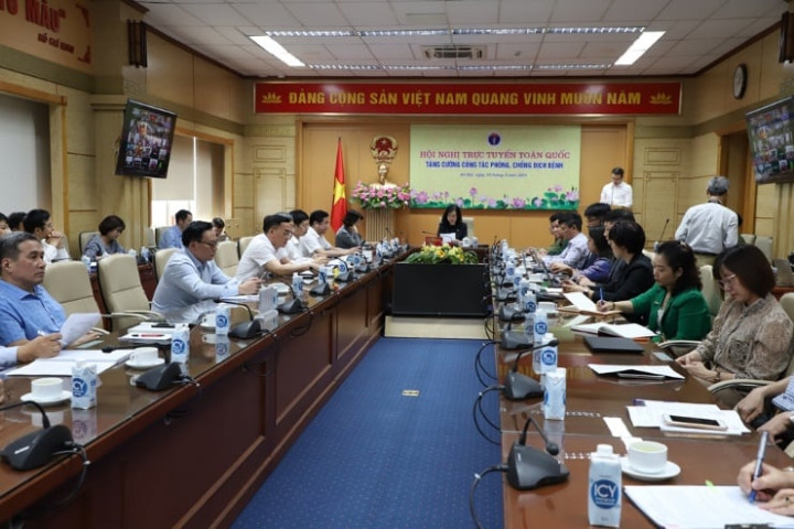 Bộ Y tế tổ chức “Hội nghị trực tuyến toàn quốc tăng cường công tác phòng, chống dịch bệnh”