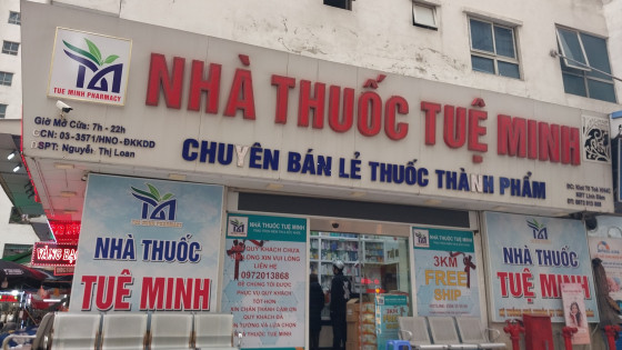 Nhân viên nhà thuốc Tuệ Minh tự ý bán thuốc kê đơn bất chấp quy định?