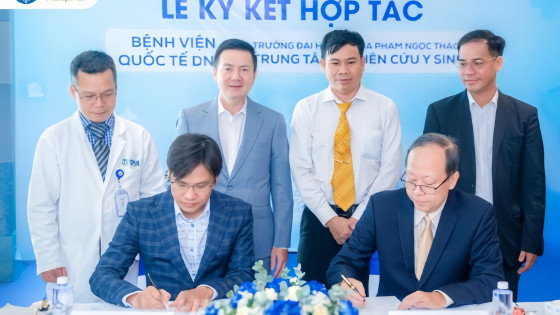 Bệnh viện quốc tế DNA ký kết hợp tác với Đại học y khoa Phạm Ngọc Thạch nghiên cứu phát triển công nghệ Exosome tại Việt Nam
