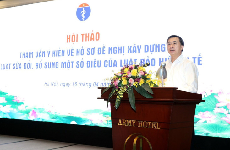 Bộ Y tế tổ chức hội thảo tham vấn ý kiến về hồ sơ đề nghị xây dựng Luật sửa đổi, bổ sung một số điều của Luật BHYT