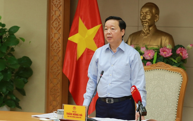 Phó Thủ tướng chính phủ Trần Hồng Hà làm việc với Bộ Y tế