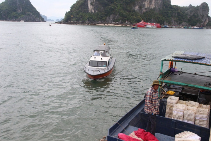 Quảng Ninh: Cán bộ Trung tâm Y tế huyện Vân Đồn đỡ đẻ cho sản phụ ngay trên biển