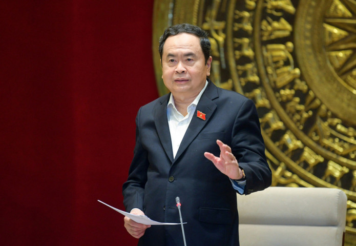 Ông Trần Thanh Mẫn điều hành hoạt động của Ủy ban Thường vụ Quốc hội và Quốc hội