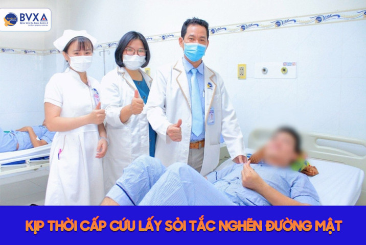 Long An: Phẫu thuật cho bệnh nhân bị sỏi tắc nghẽn đường mật
