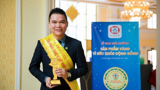 Herbalife Việt Nam được vinh danh "Sản phẩm vàng vì sức khỏe cộng đồng năm 2024"