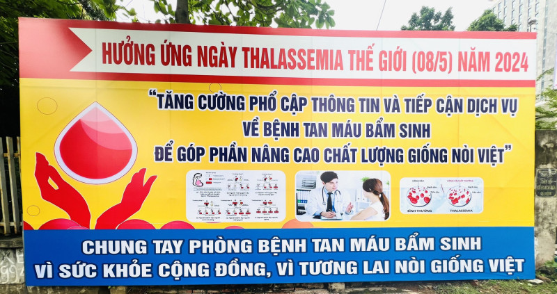 Ngày Thalassemia thế giới 8/5: Tầm soát để sớm phòng bệnh tan máu bẩm sinh