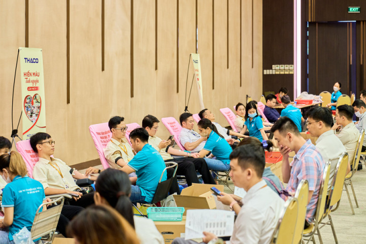 Hiến máu là nét đẹp văn hoá vì cộng đồng của THACO