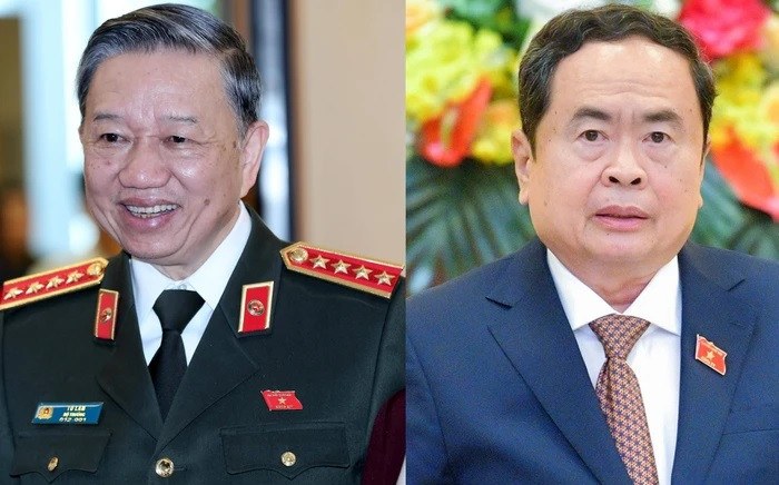 Trung ương giới thiệu Đại tướng Tô Lâm làm Chủ tịch nước, ông Trần Thanh Mẫn làm Chủ tịch Quốc hội