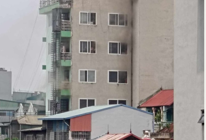 Hà Nội: Xảy ra vụ cháy chung cư mini 9 tầng ở quận Thanh Xuân