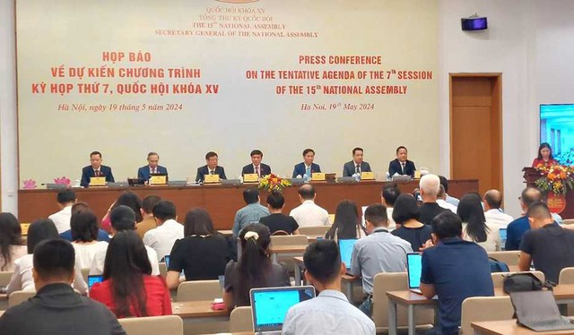 Kỳ họp thứ 7, Quốc hội khóa XV chính thức khai mạc vào sáng mai ngày 20/5