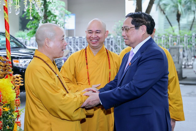 Thủ tướng Chính phủ Phạm Minh Chính dự Đại lễ Phật đản Phật lịch 2568 - Dương lịch 2024