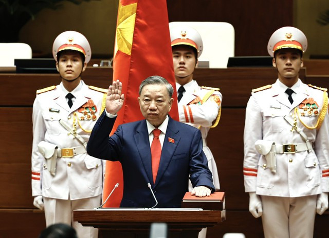 Đại tướng Tô Lâm, Uỷ viên Bộ Chính trị, Bộ trưởng Bộ Công an giữ chức Chủ tịch nước Cộng hoà Xã hội Chủ nghĩa Việt Nam