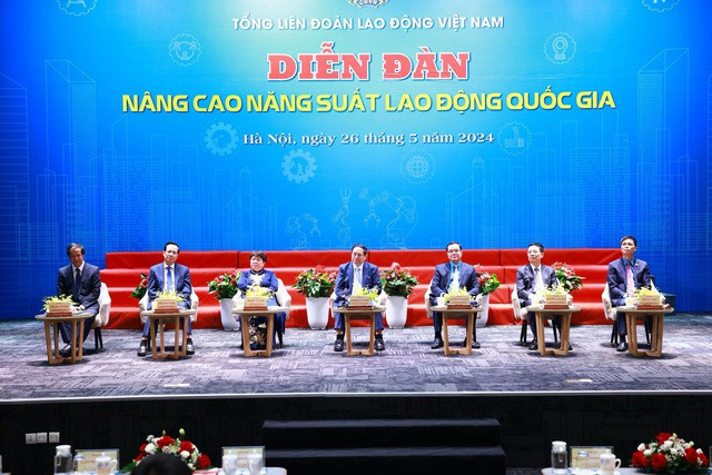 Thủ tướng Chính phủ Phạm Minh Chính tham dự Diễn đàn "Nâng cao năng suất lao động Quốc gia năm 2024"