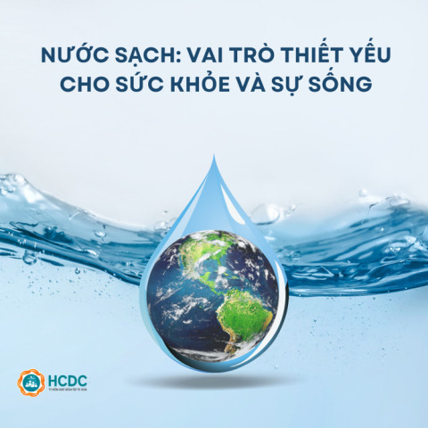Nước sạch: Vai trò thiết yếu cho sức khỏe và sự sống