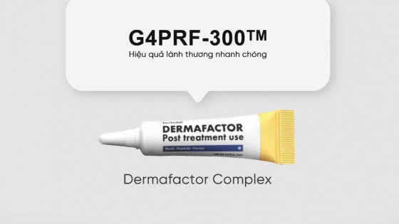Khám phá công nghệ MPF™ với phức hợp G4PRF-300™ có thể giúp cải thiện sẹo