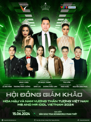 Đêm Chung kết cuộc thi “Hoa hậu và Nam vương Thần tượng Việt Nam” 2024 sẽ tổ chức tại Bình Thuận