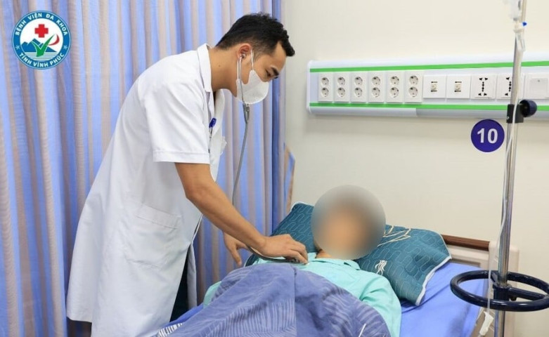 Vĩnh Phúc: Cứu sống nam thanh niên bị ho ra máu do giãn động mạch phế quản